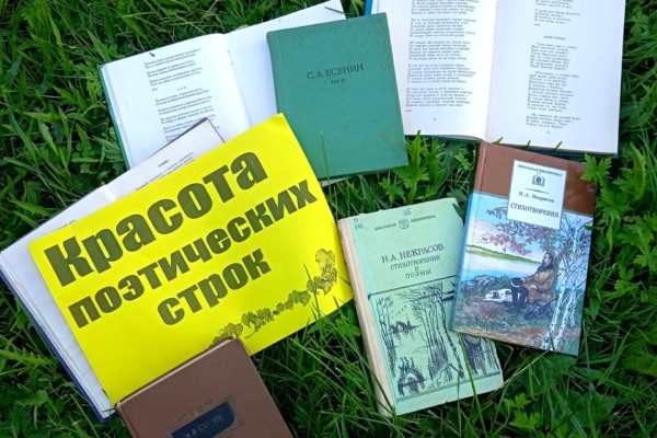Комаричская центральная библиотека подготовила книжную выставку «Красота поэтических строк»