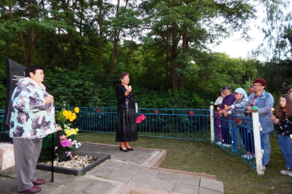 В Лопандинском сельском поселении прошла акция «Свеча памяти»