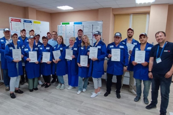 Сотрудники ООО «ДРУЖБА» (агрохолдинг «ОХОТНО»)  прошли обучение на «Фабрике производственных процессов»