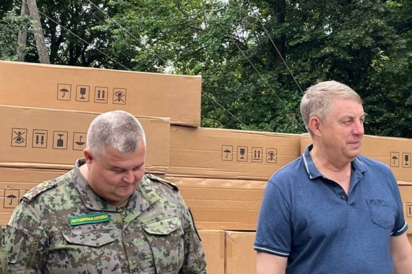 В Брянской области защитникам передали высокотехнологичное оборудование