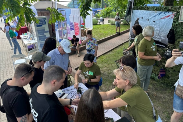 Комаричские добровольцы приняли активное  участие в Международном фестивале «Славянское единство» в Брянске