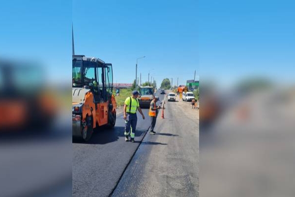  В Брянском районе продолжается капремонт участка автодороги Бордовичи-Отрадное