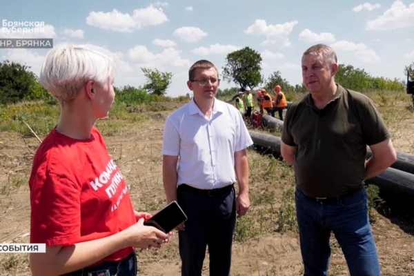 Брянский губернатор побывал в Брянке ЛНР с рабочей поездкой
