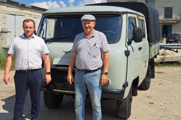 Комаричский водоканал получил новую машину