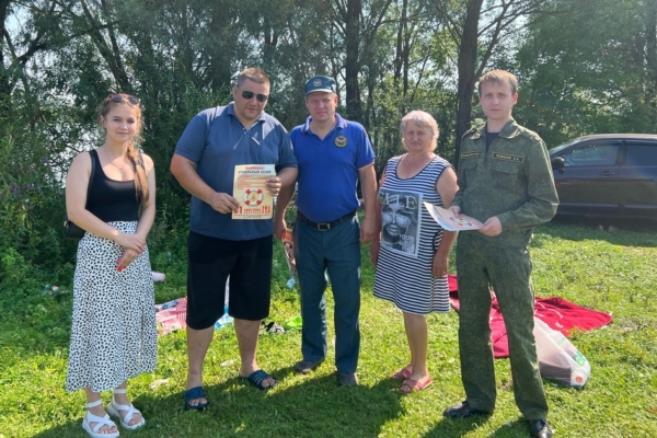 В Комаричском районе патрулируют водоемы