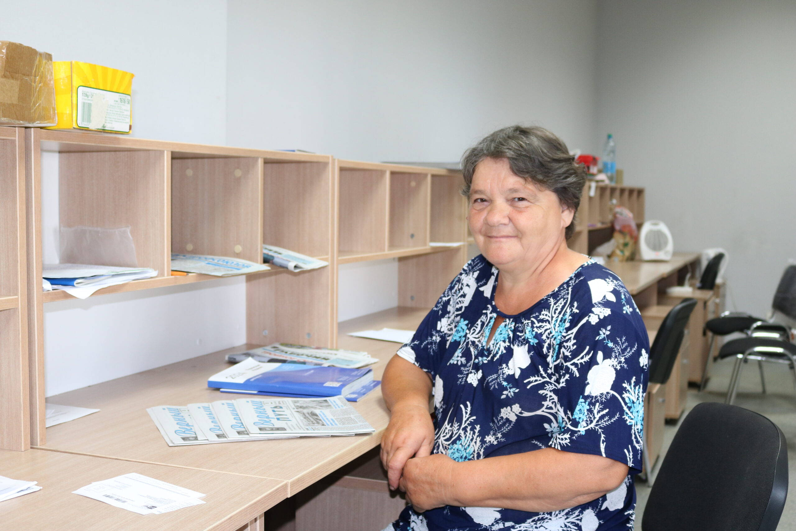 Комаричский почтальон Шохина Валентина Ивановна своим добросовестным трудом вписала себя в историю Комаричского района