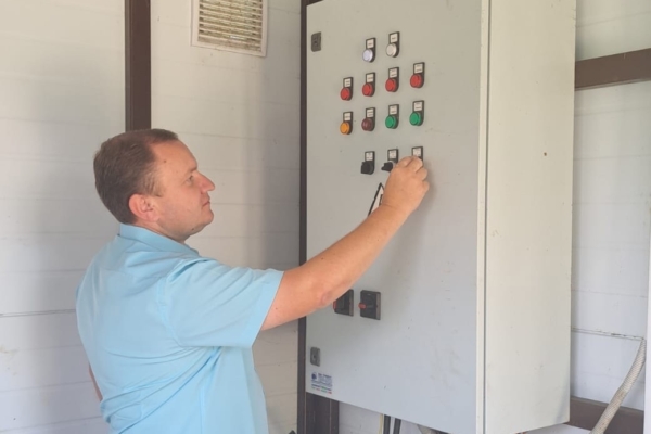 В Комаричах решается давняя проблема  по сбросу сточных вод