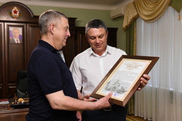 Глава ЛНР Леонид Пасечник поблагодарил жителей Брянщины за помощь республике