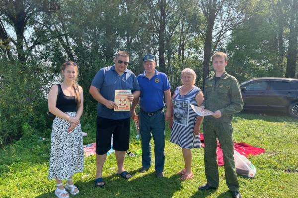 Патрулирование водоемов Комаричского района