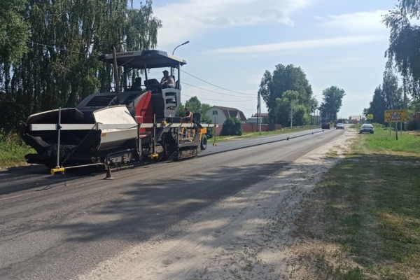 По нацпроекту ведется капремонт участка дороги «Брянск — Новозыбков — Трубчевск» — Выгоничи