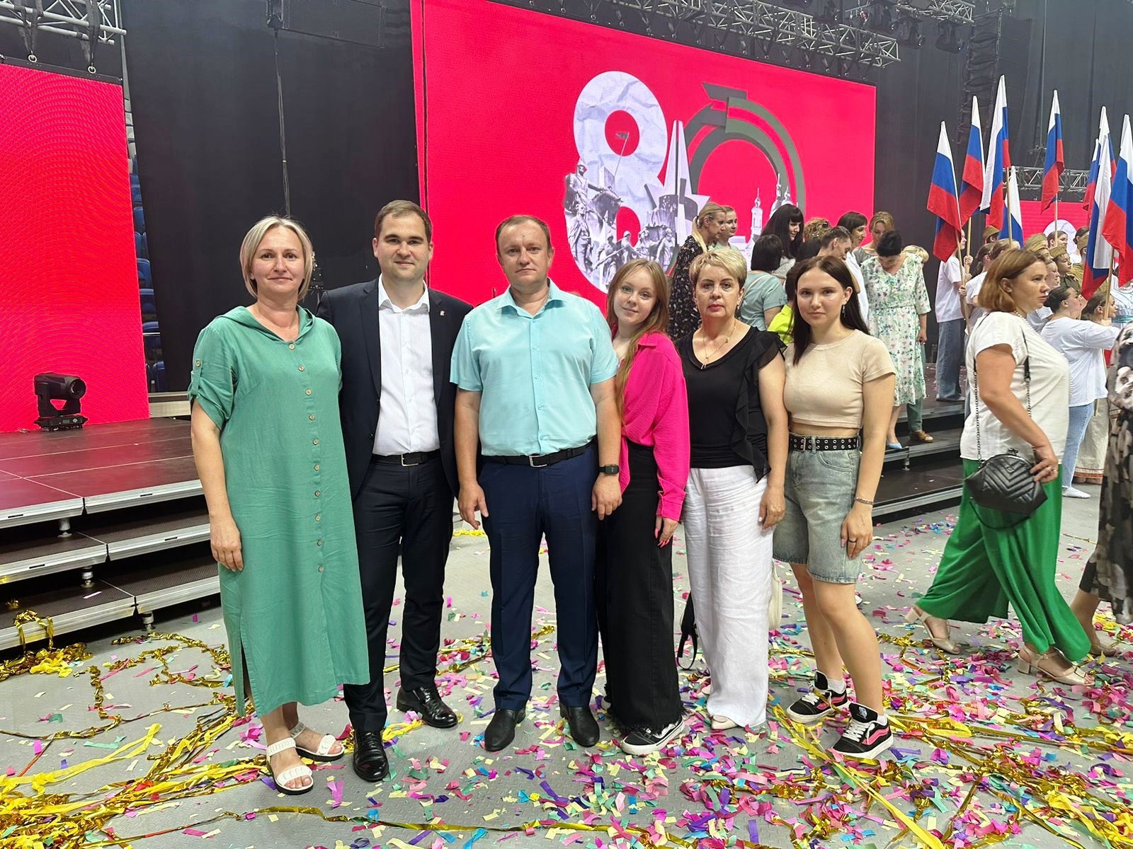 Делегация Комаричского района приняла участие в праздновании 80 летия со Дня образования Брянской области