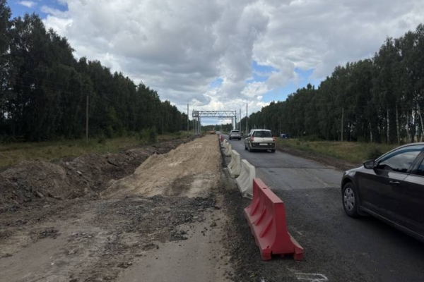 В Севском районе по нацпроекту обустраивают автоматический пункт весогабаритного контроля