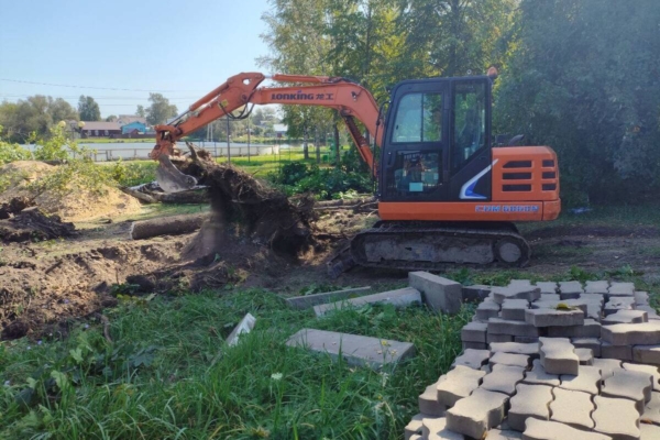 В брянской Клетне в парке 40-летия Победы построят спортплощадку