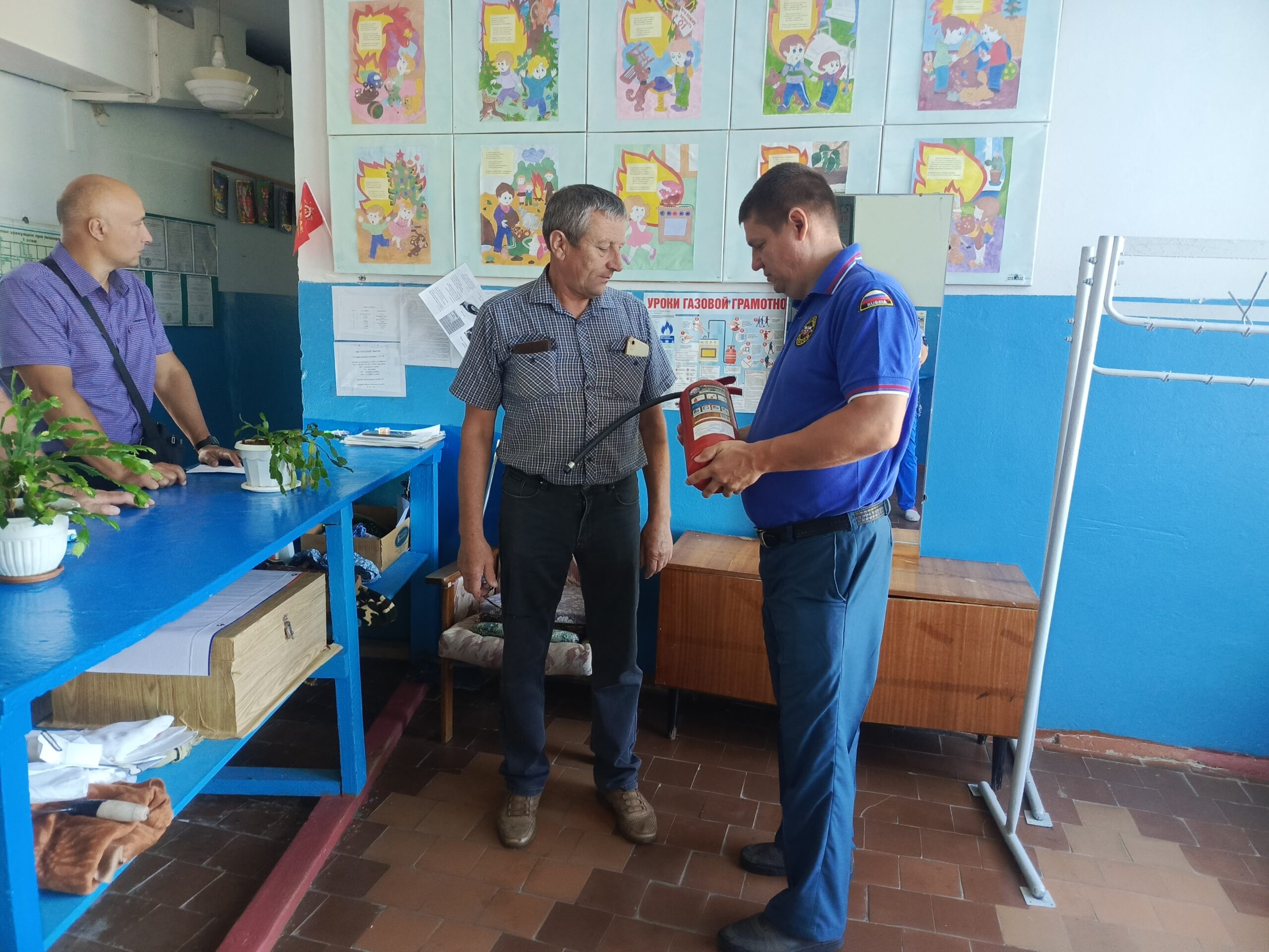 Профилактика пожарной безопасности  в образовательных учреждениях Комаричского района