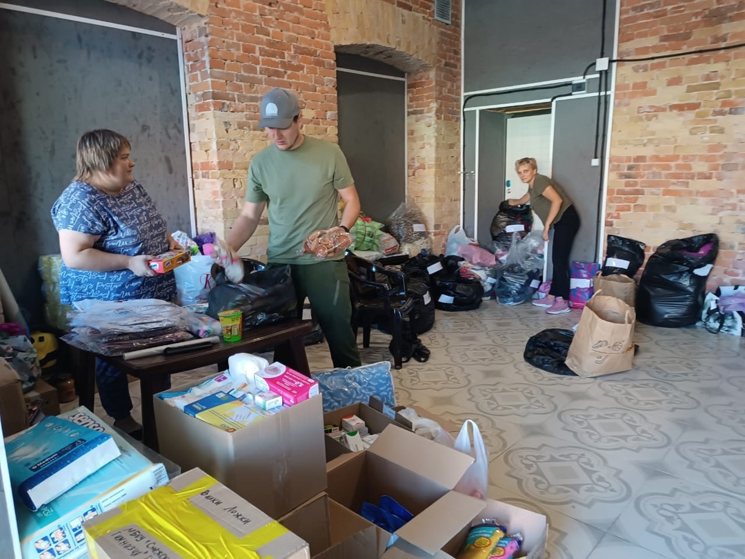 Сплотились для общей цели:  комаричане помогают эвакуированным