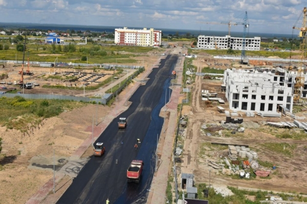 В Брянской области высокие темпы жилищного строительства