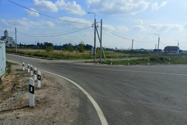 В Стародубском округе отремонтировано ещё два участка автодорог