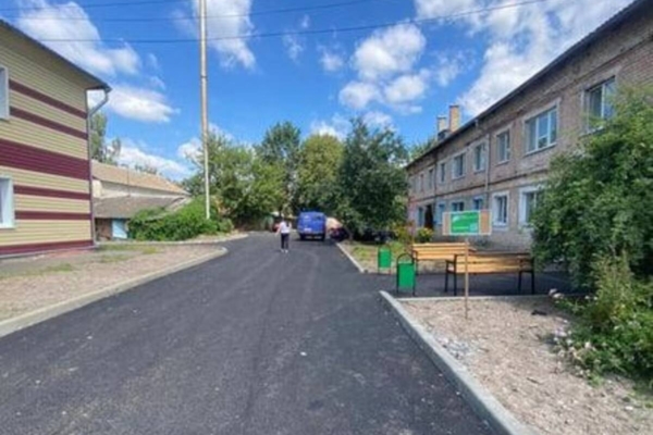 В Стародубе завершено благоустройство ещё одной дворовой территории