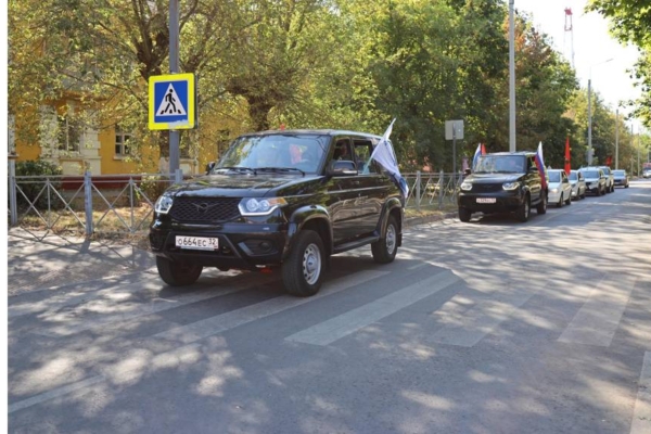 В Фокинском районе Брянска состоялся автопробег в честь Дня города