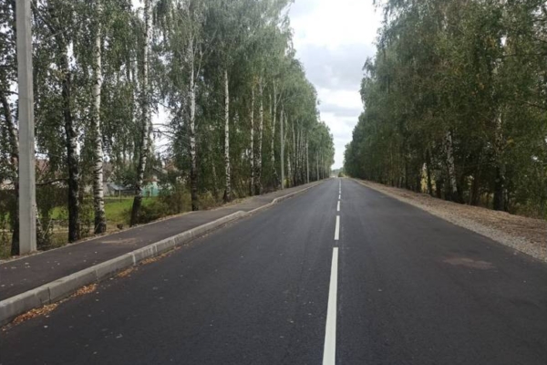 Близится к завершению капремонт участка дороги «Брянск-Новозыбков»-Кокино-Скуратово