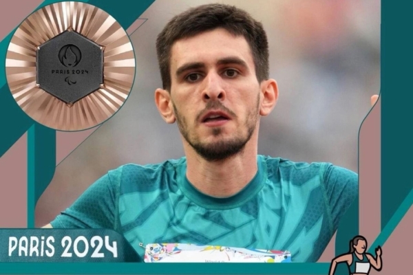 Брянский спортсмен Артем Калашян завоевал еще одну награду Паралимпиады-2024