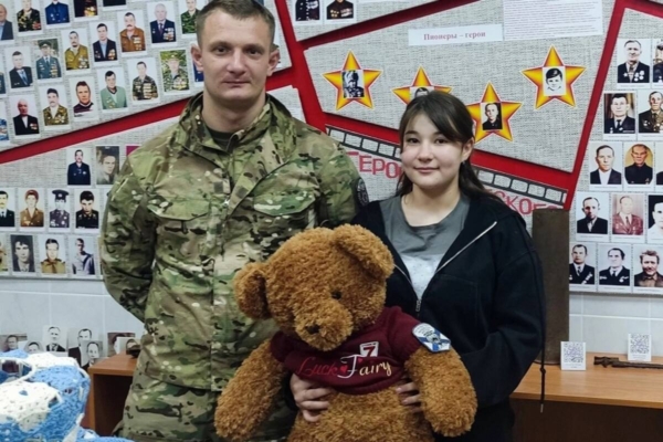 Брянская школьница получила ответ на свое письмо от бойца СВО