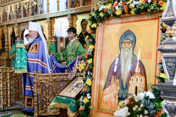 В Брянске почтили память преподобного Олега Брянского и Собора Брянских святых