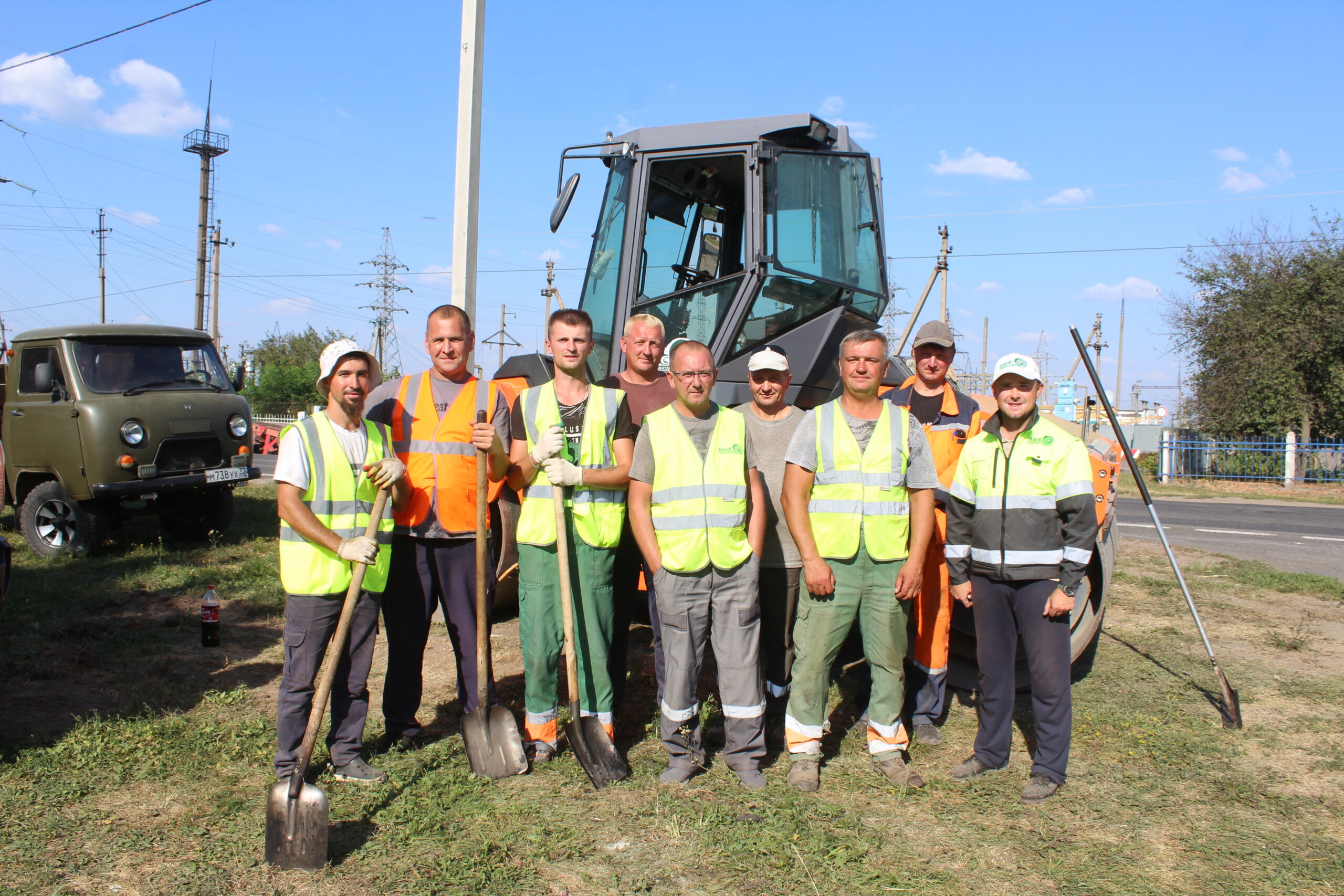 Благодарность жителей улицы Горького поселка Комаричи