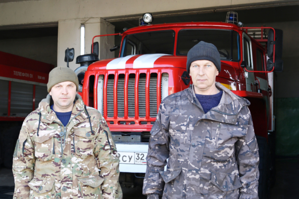 Работа в пожарно-спасательной части Комаричского района –  это настоящая мужская работа