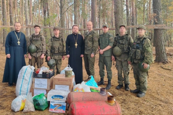 Брянские священники оказали духовную и гуманитарную помощь бойцам СВО