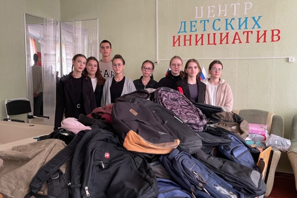 Комаричские школьники  собрали три крупные партии гуманитарной помощи для полевых госпиталей