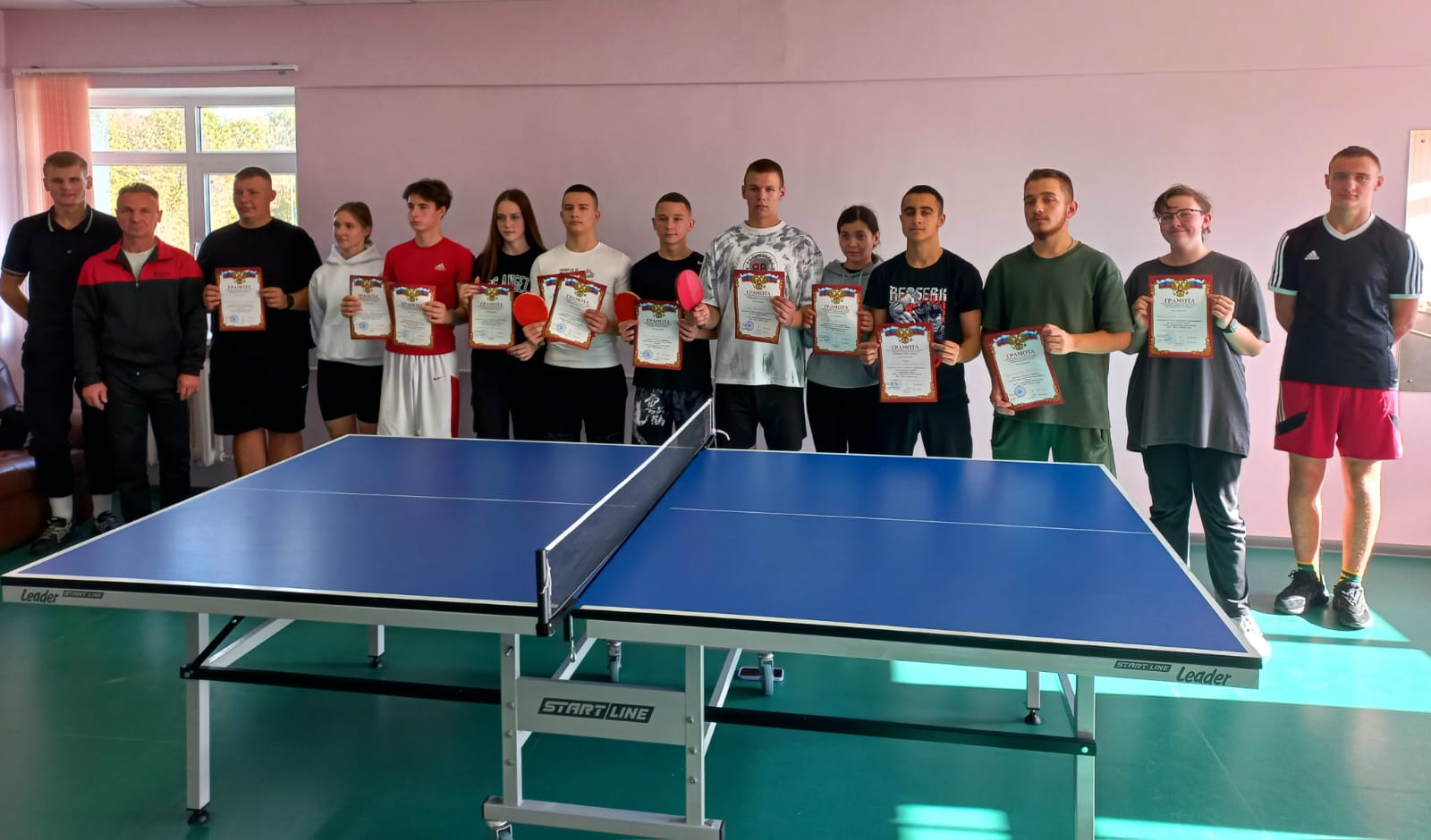 В Комаричском ФОКе прошли районные соревнования по настольному теннису