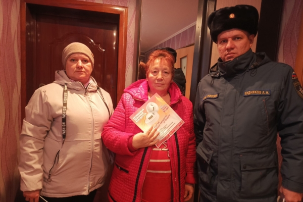 Сотрудники ОНДПР по Комаричскому району проводят профилактические рейды в частном секторе района