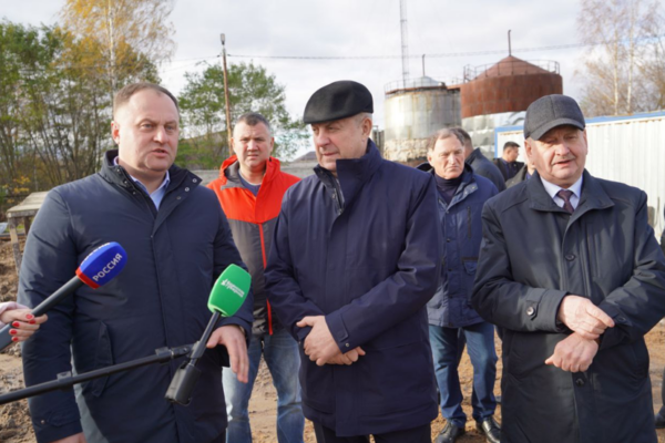 Брянский губернатор проинспектировал строительство корпуса бюро судмедэкспертизы