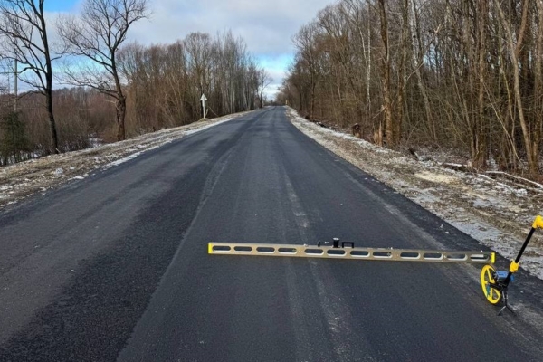 Продолжается капремонт участка дороги Комаричи-Лубошево