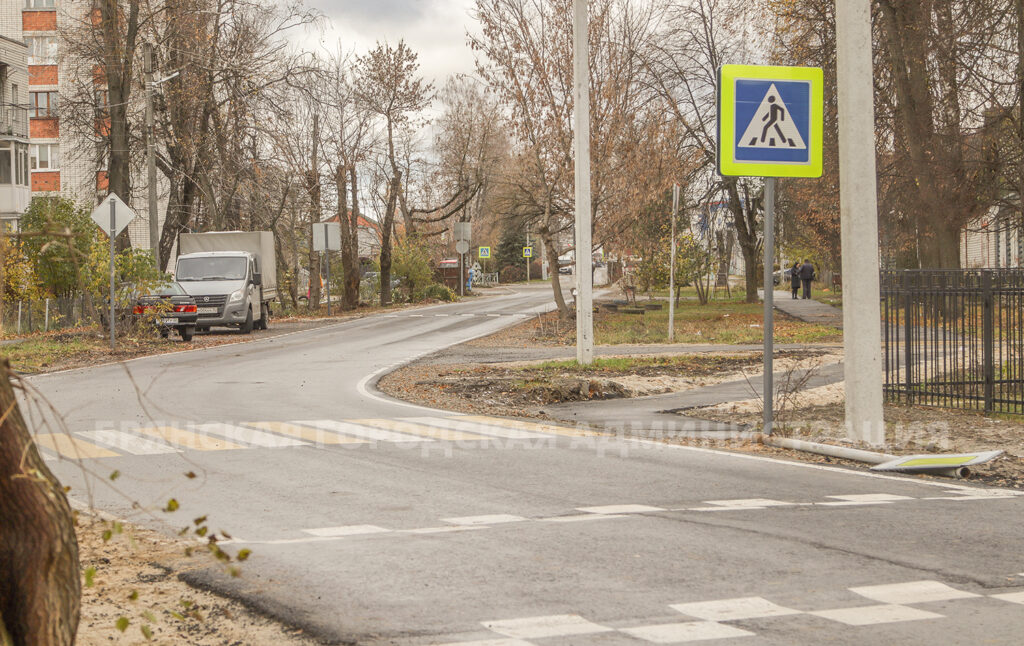В Бежицком районе заканчивается капитальный ремонт улицы Кромской