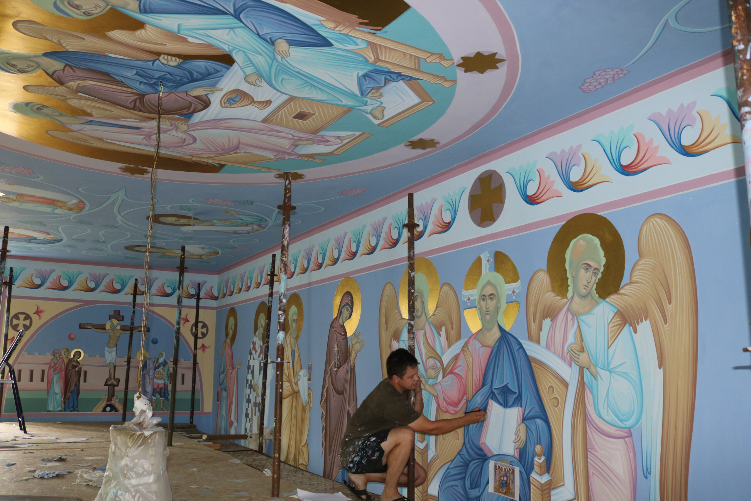 Главные события 2024 года: роспись храма – знаковое событие