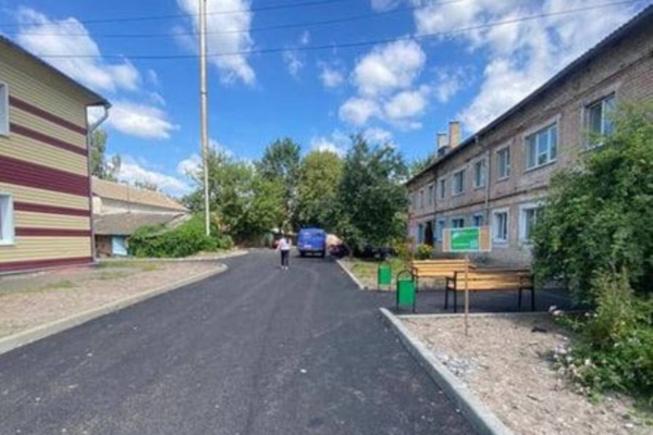 В Стародубе в 2024-м году благоустроено 4 дворовых территории многоквартирных домов