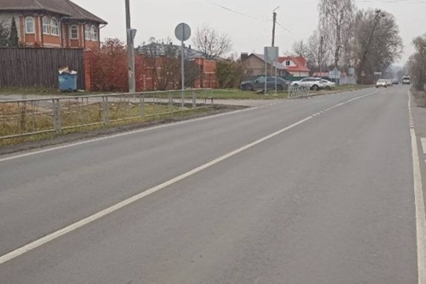 В Выгоничах капитально отремонтировали дорогу