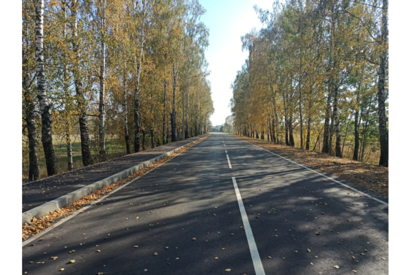 Благодаря нацпроекту преобразился участок дороги Кокино-Скуратово