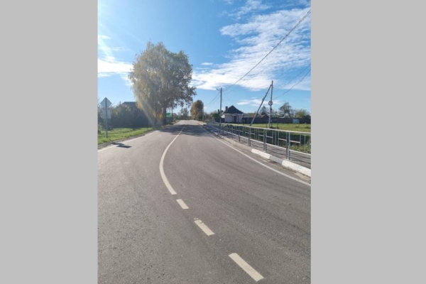 В Брянской области обновляют дороги на сельских территориях