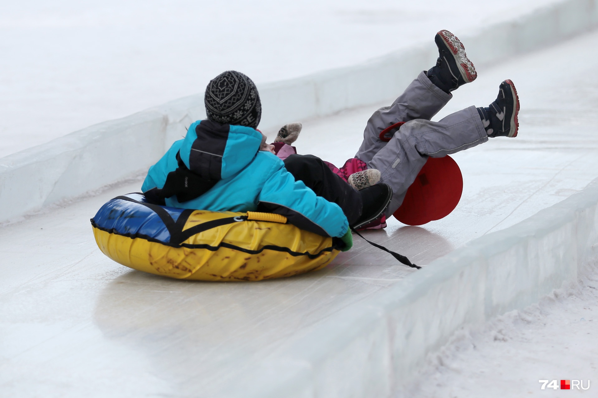 Комаричанам напоминают: катайтесь на ватрушке безопасно