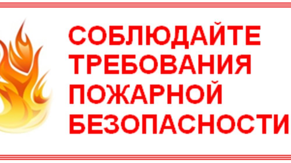 Сотрудники МЧС России призывают жителей Комаричского района строго соблюдать правила пожарной безопасности в быту