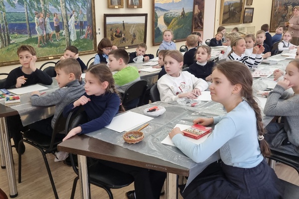 Учащиеся  второго класса Брянского городского лицея № 2 имени М.В. Ломоносова посетили Музей Братьев Ткачёвых