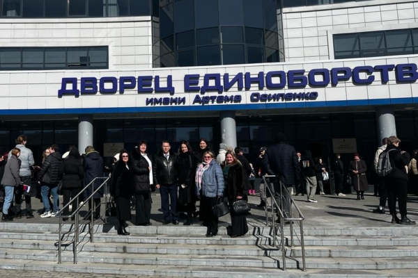 Комаричская делегация приняла участие в масштабном фестивале, приуроченном к 11-й годовщине воссоединения Крыма с Россией