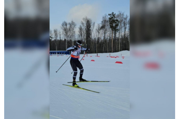 Брянский лыжник Даниил Андреев завоевал второе золото на чемпионате России