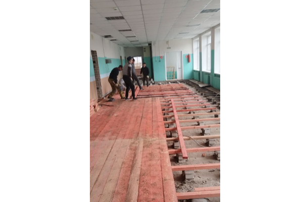 Капремонт Кокинской школы Выгоничского района Брянщины идет по графику