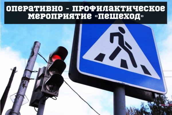 На территории Комаричского района проводится оперативно-профилактического мероприятие «Пешеход»