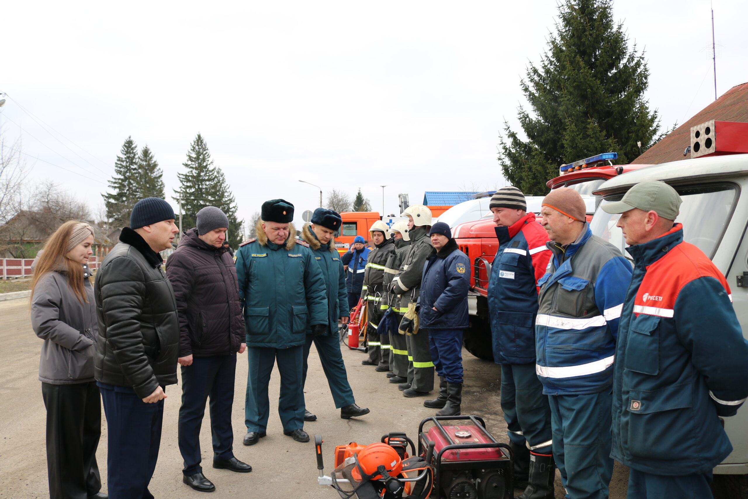 Службы Комаричского района готовы к пожароопасному сезону 2025 года