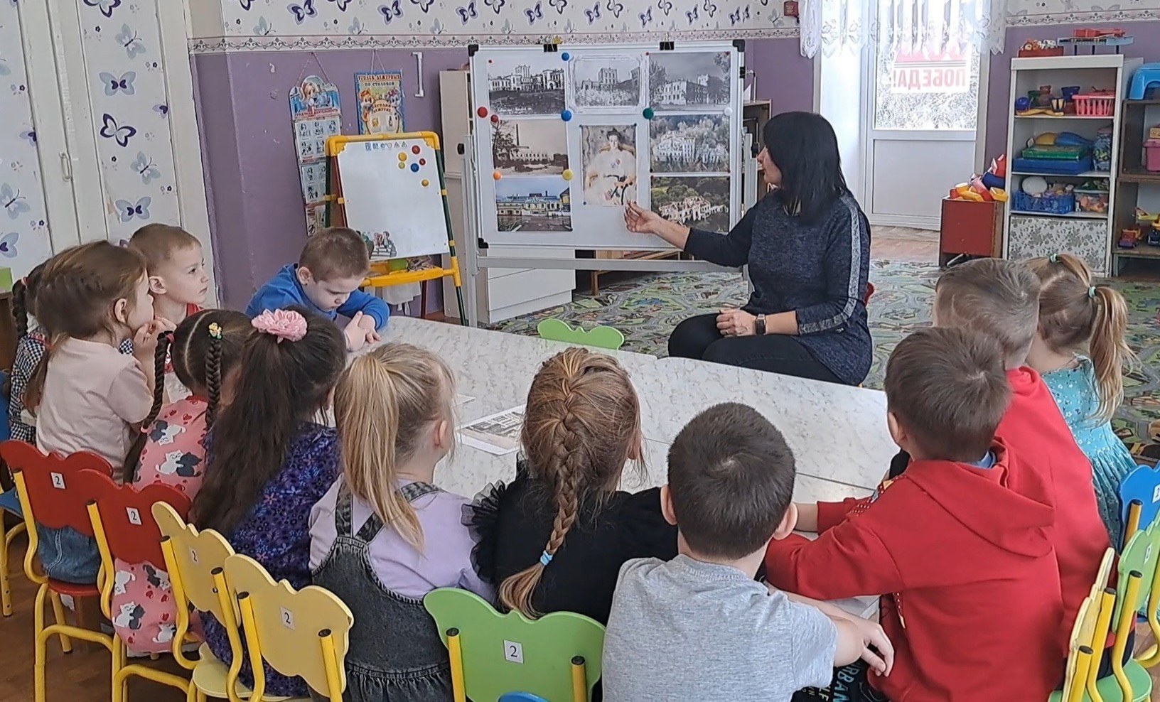 Комаричские дошкольники знакомятся с историей района